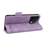 For Xiaomi Redmi Note 13 Pro 5G Magnetic Clasp Leather Phone Case(Purple)
