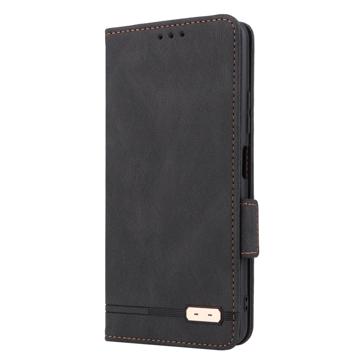 For Xiaomi Redmi Note 12 4G Magnetic Clasp Leather Phone Case(Black)