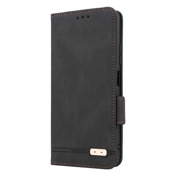 For Xiaomi Redmi Note 12 4G Magnetic Clasp Leather Phone Case(Black)