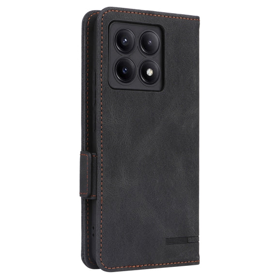 For Xiaomi Redmi K70E 5G Magnetic Clasp Leather Phone Case(Black)