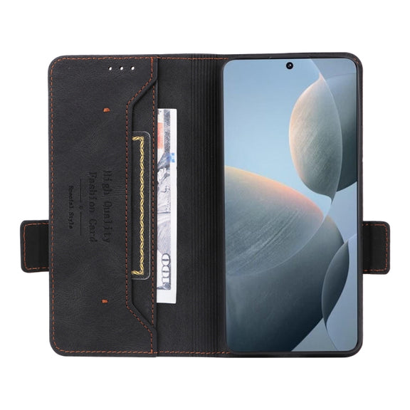 For Xiaomi Redmi K70E 5G Magnetic Clasp Leather Phone Case(Black)