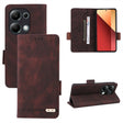 For Xiaomi Redmi Note 13 Pro 4G Magnetic Clasp Leather Phone Case(Brown) - Xiaomi Cases by PMC TechLife | Online Shopping South Africa | PMC TechLife | Buy Now Pay Later Mobicred