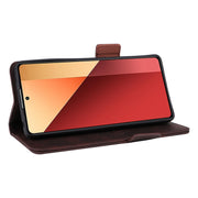 For Xiaomi Redmi Note 13 Pro 4G Magnetic Clasp Leather Phone Case(Brown)
