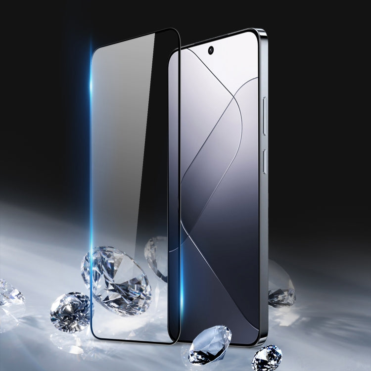 For Xiaomi 14 10pcs DUX DUCIS 0.33mm 9H Medium Alumina Tempered Glass Film