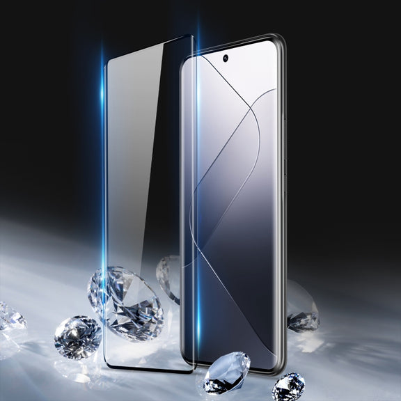 For Xiaomi 14 Pro 10pcs DUX DUCIS 0.33mm 9H Medium Alumina Tempered Glass Film