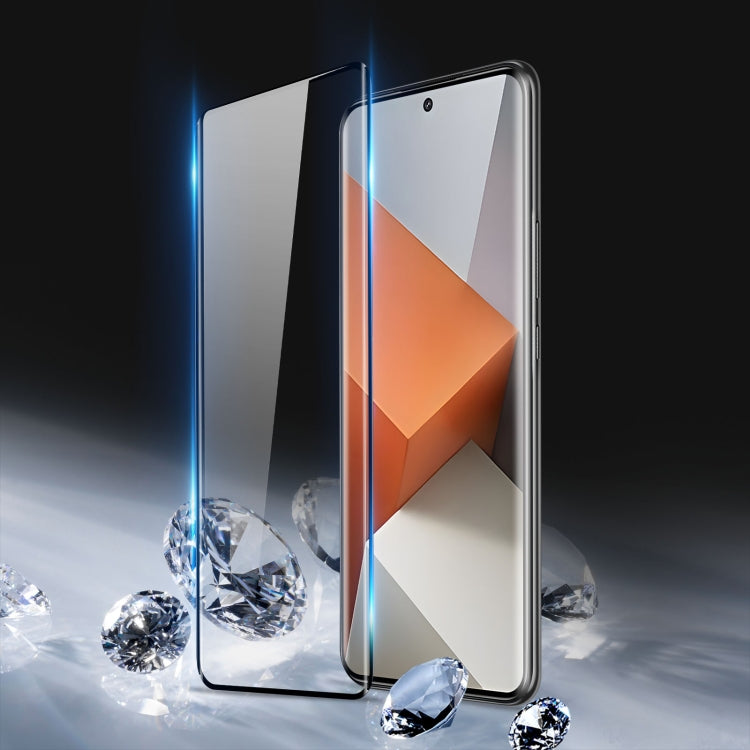 For Xiaomi Redmi Note 13 Pro+ 10pcs DUX DUCIS 0.33mm 9H Medium Alumina Tempered Glass Film