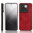 For Xiaomi 14 Pro Sewing Cow Pattern Skin PC + PU + TPU Phone Case(Red) - 14 Pro Cases by PMC TechLife | Online Shopping South Africa | PMC TechLife | Buy Now Pay Later Mobicred