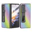 For Honor Magic Vs ABEEL Integrated Diamond Series Phone Case with Holder(Rainbow) - Honor Cases by PMC TechLife | Online Shopping South Africa | PMC TechLife | Buy Now Pay Later Mobicred