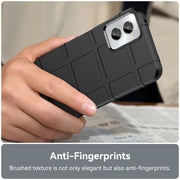 For Motorola Moto G Power 2024 Full Coverage Shockproof TPU Phone Case(Black)
