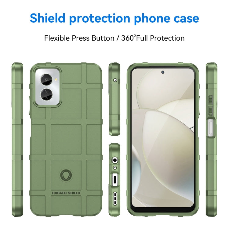 For Motorola Moto G Power 2024 Full Coverage Shockproof TPU Phone Case(Green)