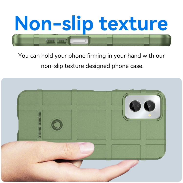 For Motorola Moto G Power 2024 Full Coverage Shockproof TPU Phone Case(Green)