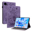 For Huawei MatePad Pro 11 2022 Butterfly Rose Embossed Leather Tablet Case(Purple) - Huawei Cases by PMC TechLife | Online Shopping South Africa | PMC TechLife | Buy Now Pay Later Mobicred
