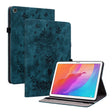 For Huawei MatePad T 10s / Enjoy Tablet 2 Butterfly Rose Embossed Leather Tablet Case(Dark Blue) - Huawei Cases by PMC TechLife | Online Shopping South Africa | PMC TechLife | Buy Now Pay Later Mobicred