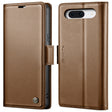 For Google Pixel 8 CaseMe 023 Butterfly Buckle Litchi Texture RFID Anti-theft Leather Phone Case(Brown) - Google Cases by CaseMe | Online Shopping South Africa | PMC Jewellery | Buy Now Pay Later Mobicred
