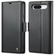 For Google Pixel 8a CaseMe 023 Butterfly Buckle Litchi Texture RFID Anti-theft Leather Phone Case(Black) - Google Cases by CaseMe | Online Shopping South Africa | PMC Jewellery | Buy Now Pay Later Mobicred