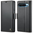 For Google Pixel 9 Pro XL CaseMe 023 Butterfly Buckle Litchi Texture RFID Anti-theft Leather Phone Case(Black) - Google Cases by CaseMe | Online Shopping South Africa | PMC TechLife | Buy Now Pay Later Mobicred