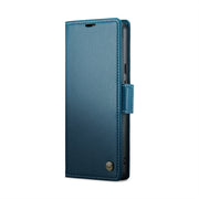 For Google Pixel 9 / 9 Pro CaseMe 023 Butterfly Buckle Litchi Texture RFID Anti-theft Leather Phone Case(Blue)