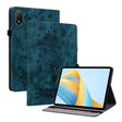 For Honor Pad V8 Pro Butterfly Rose Embossed Leather Tablet Case(Dark Blue) - Honor Cases by PMC TechLife | Online Shopping South Africa | PMC TechLife | Buy Now Pay Later Mobicred