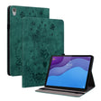 For Lenovo Tab M10 HD 2nd Gen TB-X306X Butterfly Rose Embossed Leather Tablet Case(Green) - Lenovo by PMC TechLife | Online Shopping South Africa | PMC TechLife | Buy Now Pay Later Mobicred