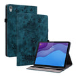 For Lenovo Tab M10 HD 2nd Gen TB-X306X Butterfly Rose Embossed Leather Tablet Case(Dark Blue) - Lenovo by PMC TechLife | Online Shopping South Africa | PMC TechLife | Buy Now Pay Later Mobicred
