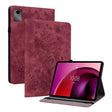 For Lenovo Tab M11/Xiaoxin Pad 11 2024 Butterfly Rose Embossed Leather Tablet Case(Red) - Lenovo by PMC TechLife | Online Shopping South Africa | PMC TechLife | Buy Now Pay Later Mobicred
