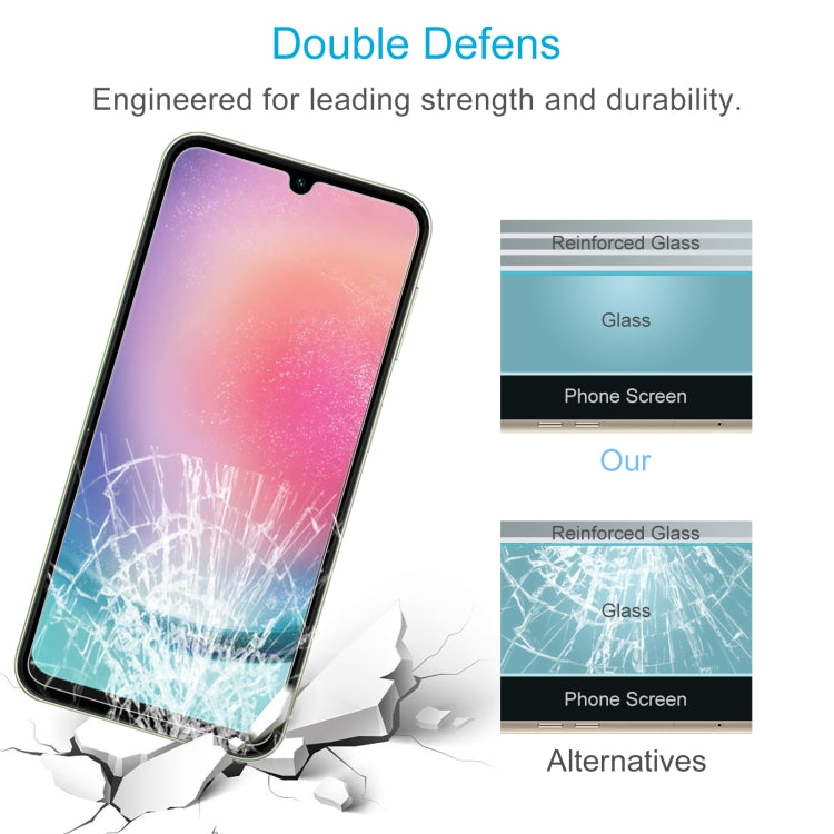 For Samsung Galaxy A25 5G / 4G 0.26mm 9H 2.5D Tempered Glass Film