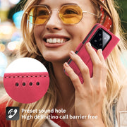 For Xiaomi 14 Pro Dierfeng Dream Line TPU + PU Leather Phone Case(Red)