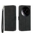 For Xiaomi 14 Ultra Dierfeng Dream Line TPU + PU Leather Phone Case(Black) - 14 Ultra Cases by PMC TechLife | Online Shopping South Africa | PMC TechLife | Buy Now Pay Later Mobicred