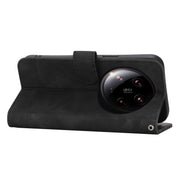 For Xiaomi 14 Ultra Dierfeng Dream Line TPU + PU Leather Phone Case(Black)