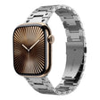 Double Rows Metal Watch Band For Apple Watch Series 10 42mm(Silver) - free shipping - PMC TechLife - Order now!