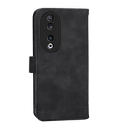 For Honor 90 5G Dierfeng Dream Line TPU + PU Leather Phone Case(Black)