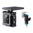 M9 Color Screen Motorcycle Solar Wireless Tire Pressure Monitor With M10 Fixed Mount - Electrical System by PMC TechLife | Online Shopping South Africa | PMC TechLife | Buy Now Pay Later Mobicred