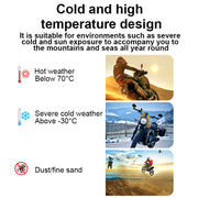 Front Wheel Tire Pressure Temperature Monitoring Sensor(Black)