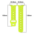 Football Texture Silicone Watch Band For Apple Watch SE 2023 40mm(Orange) - Watch Bands by PMC TechLife | Online Shopping South Africa | PMC TechLife