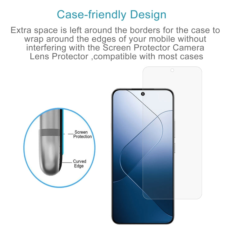For Xiaomi 14 0.26mm 9H 2.5D Tempered Glass Film
