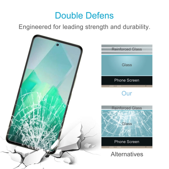 For vivo iQOO Z9 0.26mm 9H 2.5D Tempered Glass Film