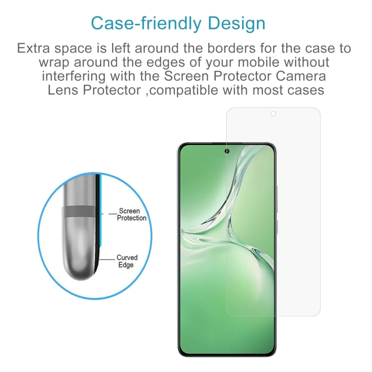 For OPPO K12 10pcs 0.26mm 9H 2.5D Tempered Glass Film