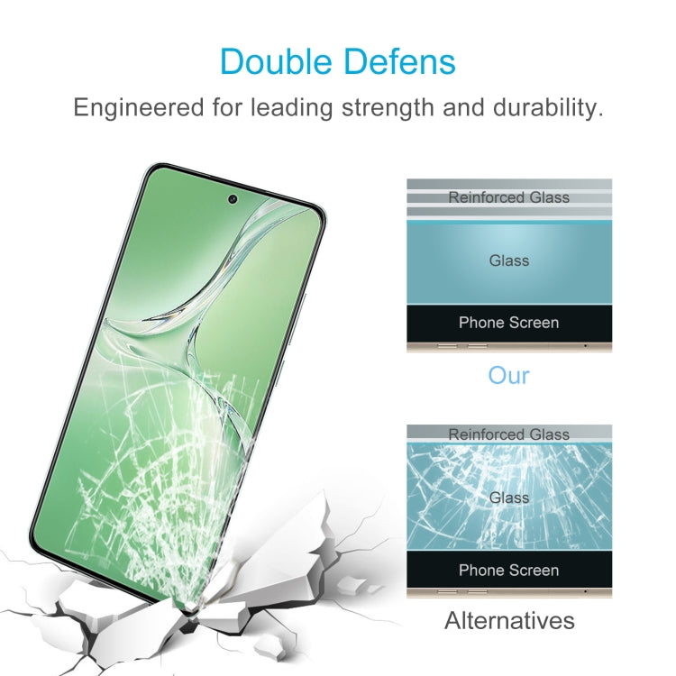 For OPPO K12 10pcs 0.26mm 9H 2.5D Tempered Glass Film