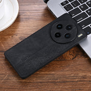 For vivo X100 AZNS 3D Embossed Skin Feel Phone Case(Black)