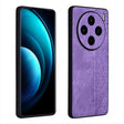 For vivo X100 AZNS 3D Embossed Skin Feel Phone Case(Purple) - vivo Cases by AZNS | Online Shopping South Africa | PMC Jewellery | Buy Now Pay Later Mobicred