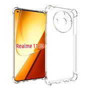 For Realme 11 5G Shockproof Non-slip Thickening TPU Phone Case(Transparent)