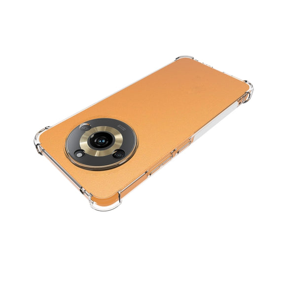 For Realme 11 5G Shockproof Non-slip Thickening TPU Phone Case(Transparent)