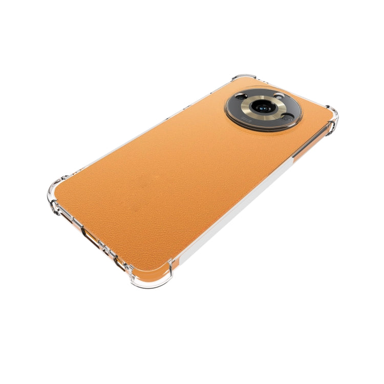 For Realme 11 5G Shockproof Non-slip Thickening TPU Phone Case(Transparent)