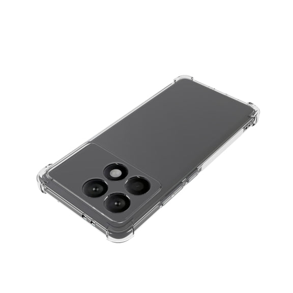 For Xiaomi Redmi K70 Pro Shockproof Non-slip Thickening TPU Phone Case(Transparent)