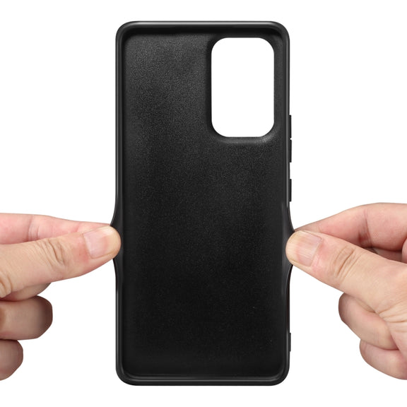 For Samsung Galaxy S24+ 5G Denior PU Back Cover Card Slot Holder Phone Case(Blue)
