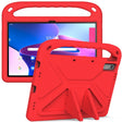 For Lenovo Tab P11 Gen 2 11.5 Handle EVA Shockproof Tablet Case with Holder(Red) - Lenovo by PMC TechLife | Online Shopping South Africa | PMC TechLife | Buy Now Pay Later Mobicred