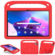 For Lenovo Tab P11 Gen 2 11.5 Handle EVA Shockproof Tablet Case with Holder(Red)