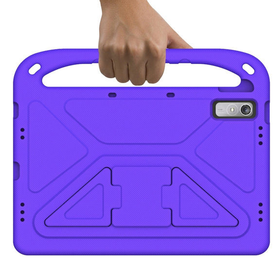 For Lenovo Tab P11 Gen 2 11.5 Handle EVA Shockproof Tablet Case with Holder(Purple)