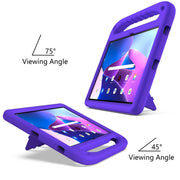 For Lenovo Tab P11 Gen 2 11.5 Handle EVA Shockproof Tablet Case with Holder(Purple)