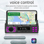 SWM D3400 Car Bluetooth MP3 Player Support Smart Voice Assistant / FM(Black)